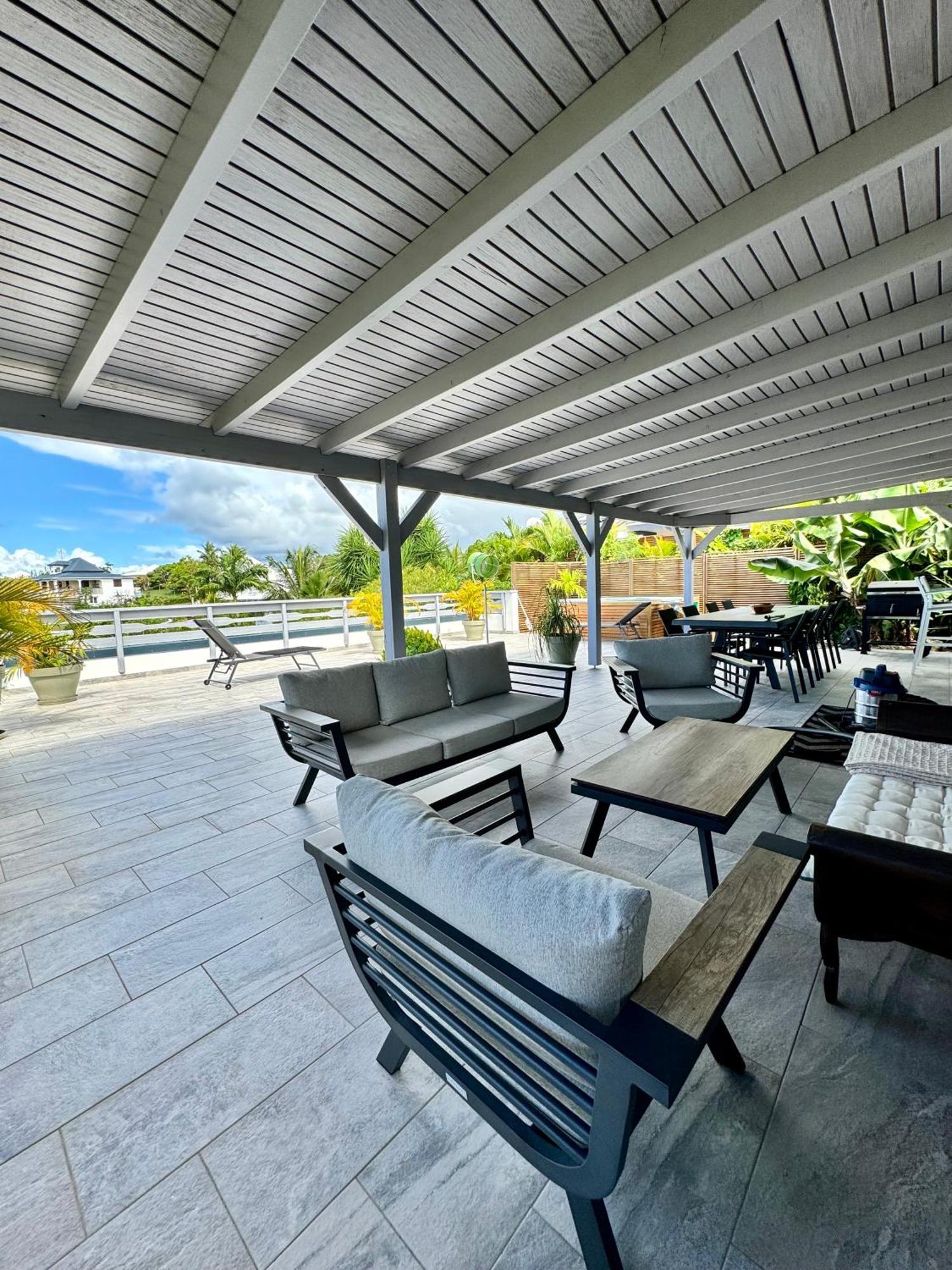 Villa Les Terrasses De Fonds Thezan Sainte-Anne  Bagian luar foto