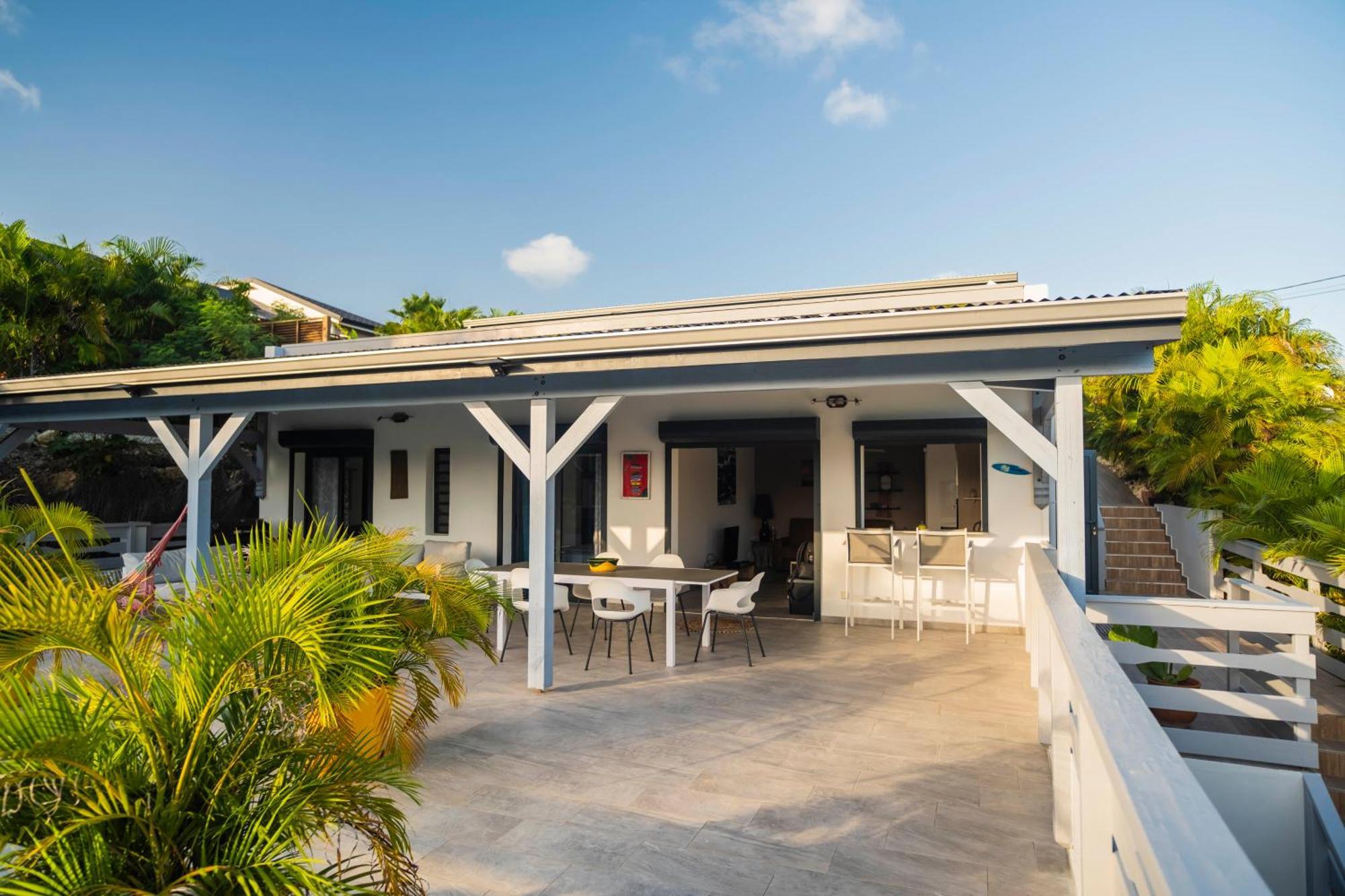 Villa Les Terrasses De Fonds Thezan Sainte-Anne  Bagian luar foto